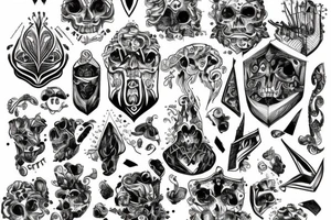 fortibus alis volat illa tattoo idea