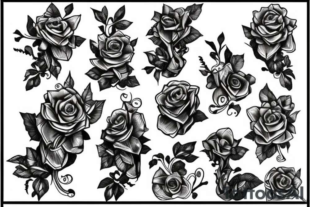 "fortibus alis volat illa" vines tattoo idea