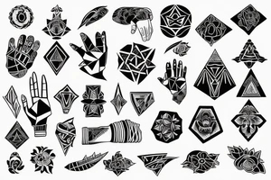 hand showing ok tattoo idea
