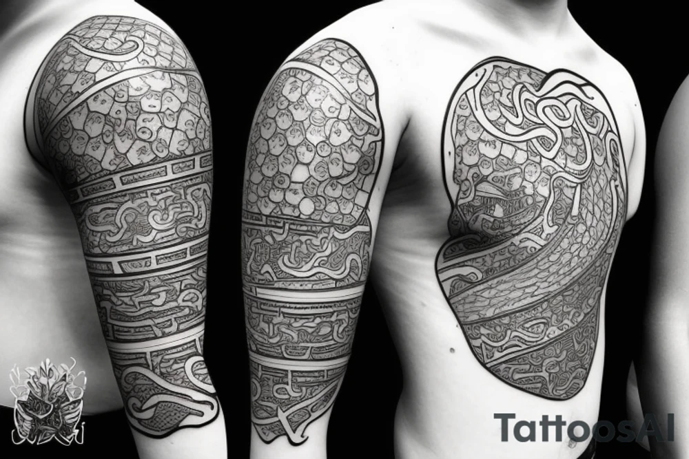 samurai mist tattoo idea
