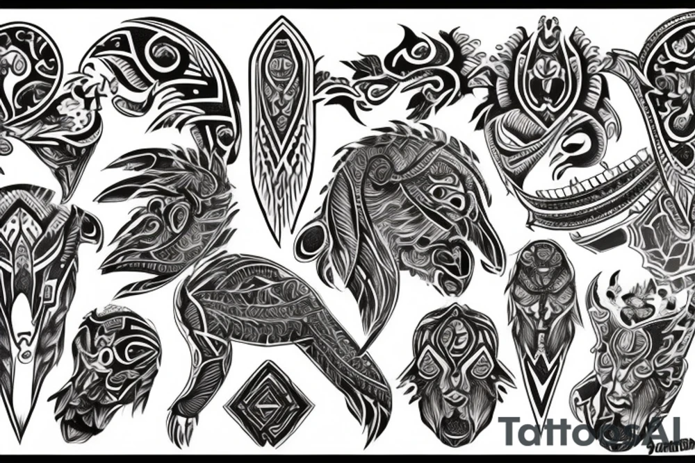 Yggrassil tattoo idea