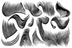 sound wave tattoo idea