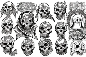 The Lich from Adventure Time tattoo idea