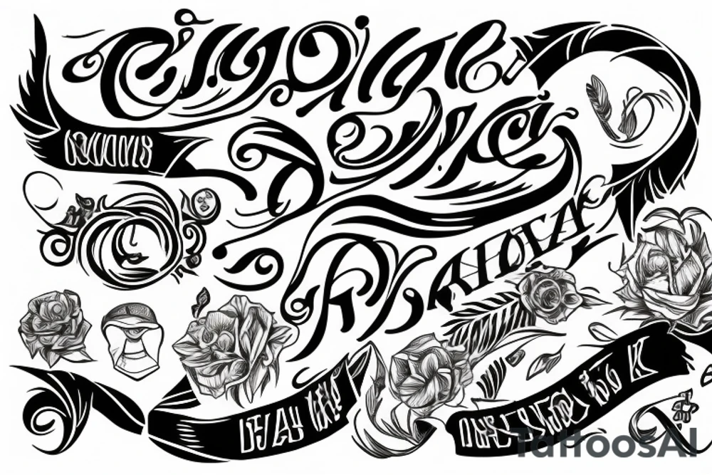 Имя Иван tattoo idea