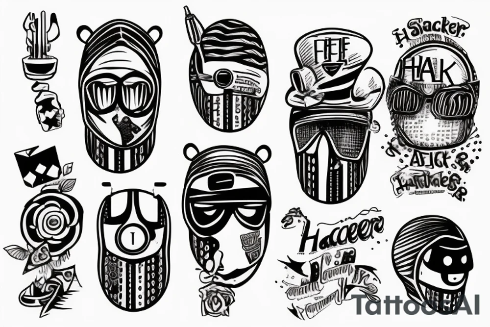 hacker tattoo idea
