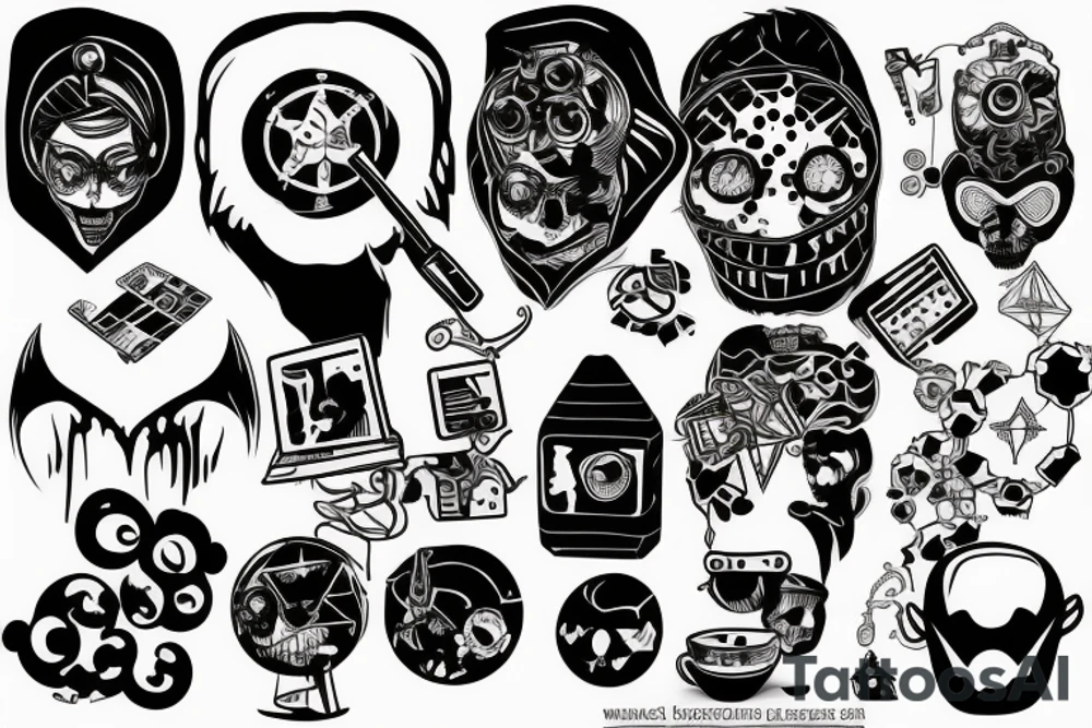 hacker tattoo idea