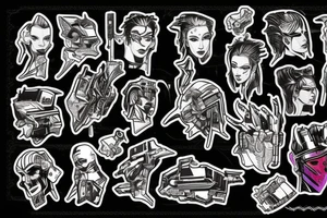 Cyberpunk 2077 tattoo idea