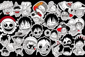 dead Luffy tattoo idea