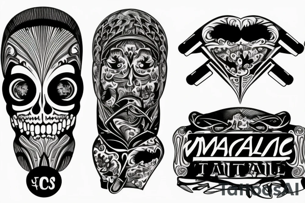 Treadmill tattoo idea