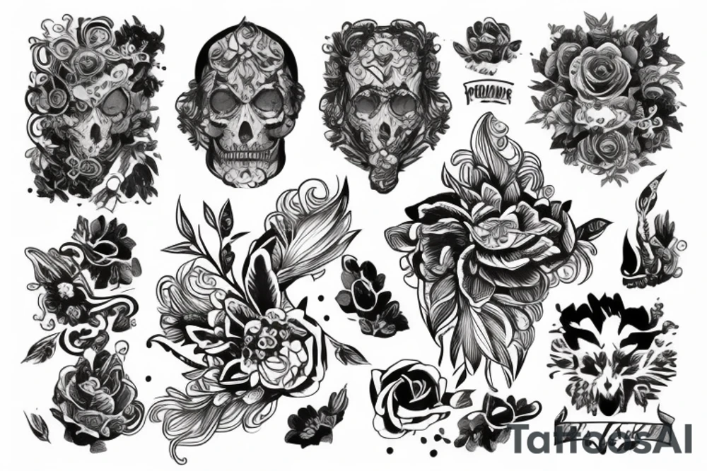 дракон tattoo idea