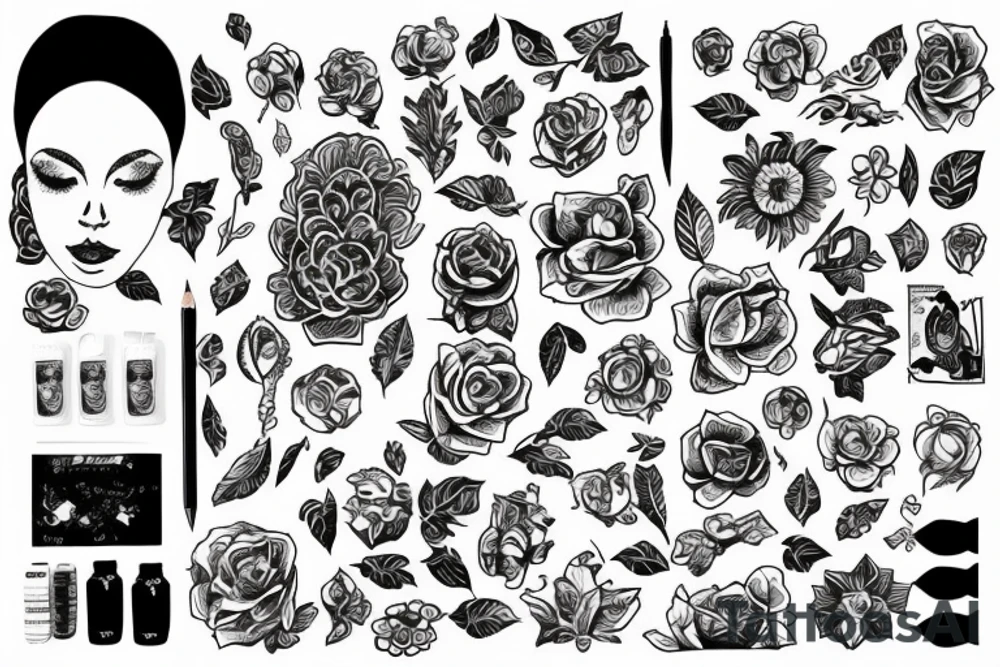 дракон tattoo idea