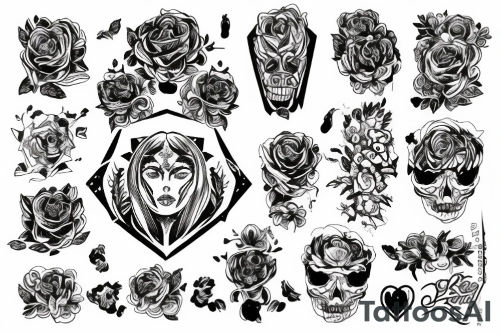 дракон tattoo idea