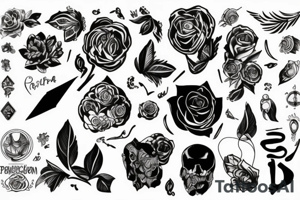 дракон tattoo idea