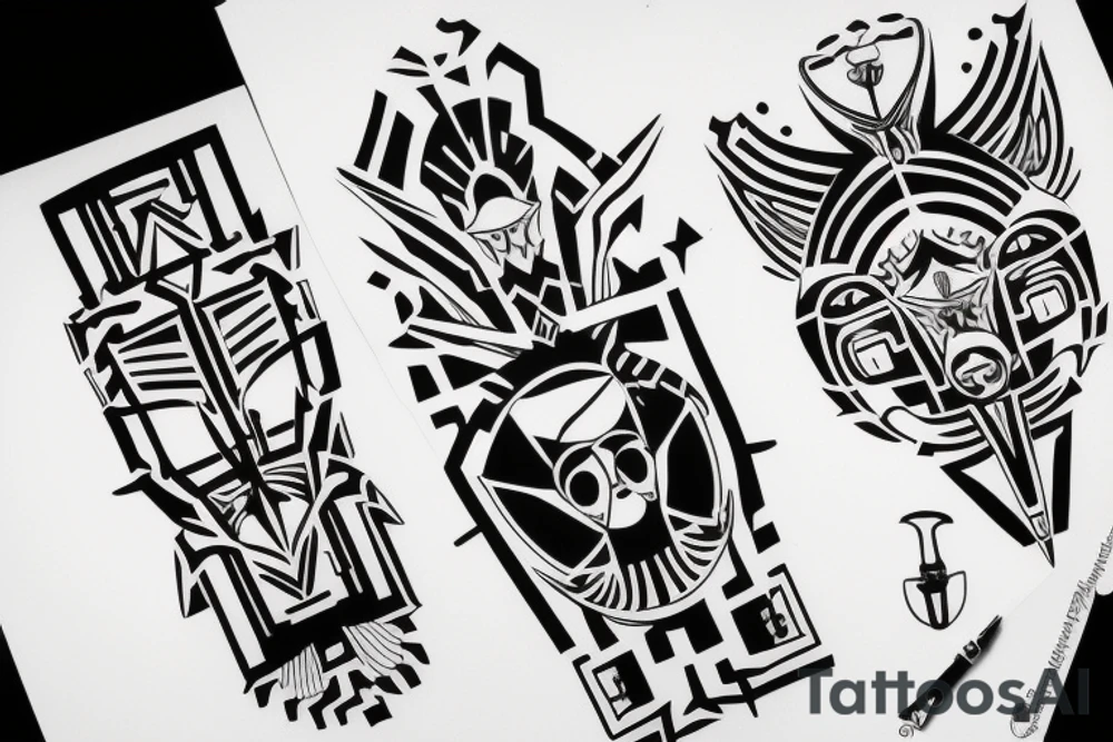 Кот программиста tattoo idea