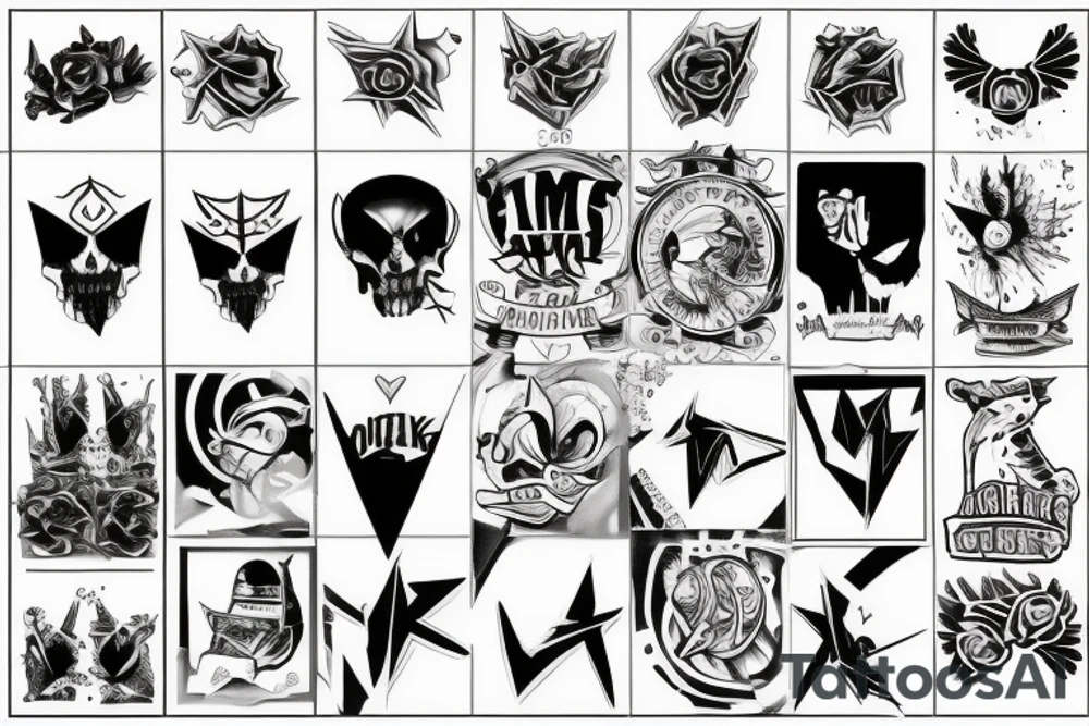 One for one squad tattoo idea