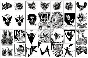 One for one squad tattoo idea