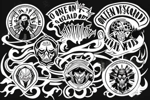 One for one squad tattoo idea