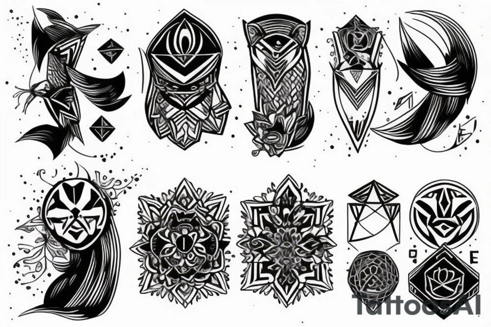 Кот программиста tattoo idea