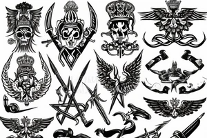 trident kills russian tattoo idea
