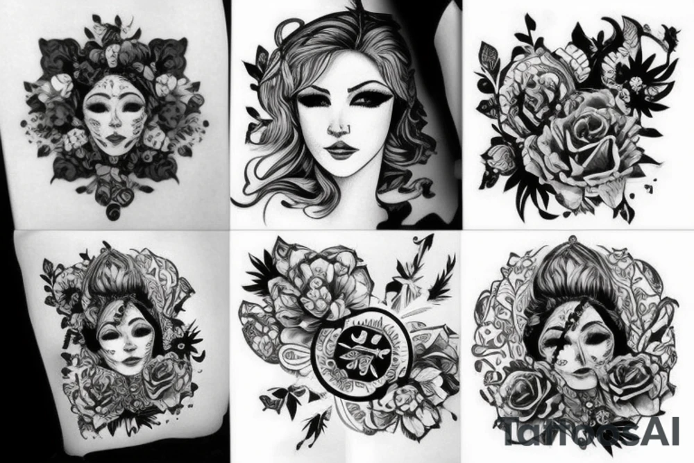 Чёрное солнце tattoo idea