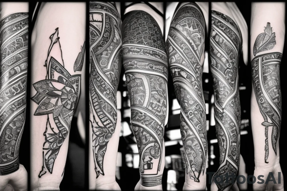 Чёрное солнце арийцев tattoo idea