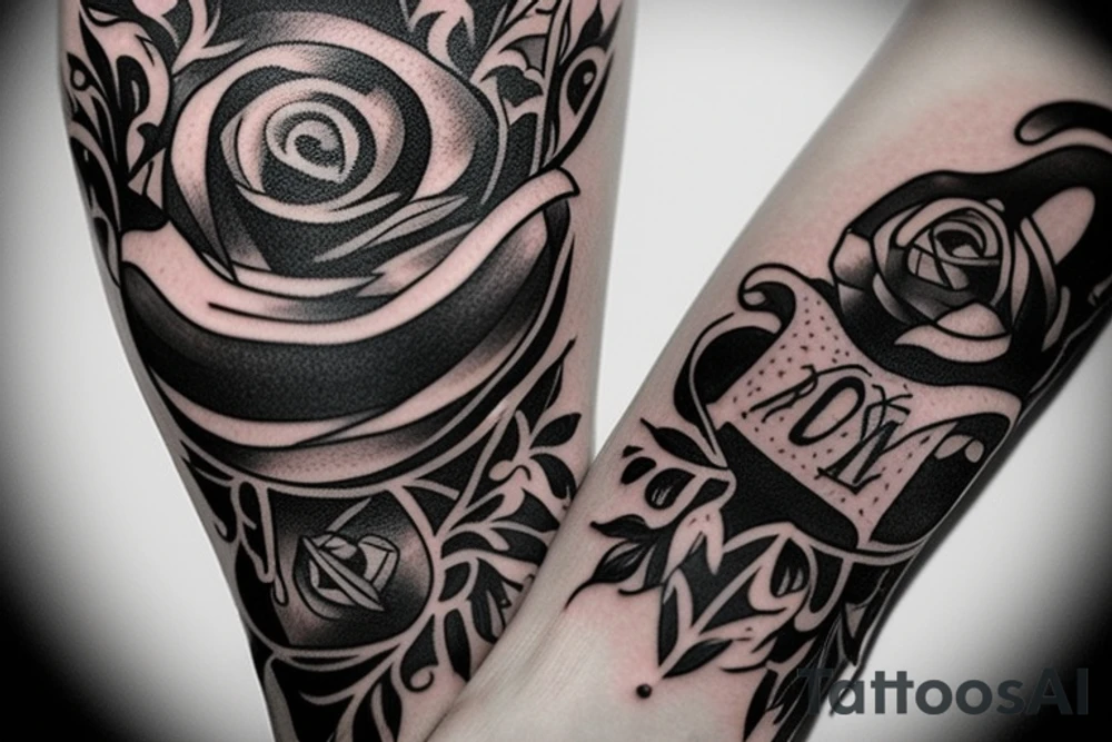Чёрное солнце арийцев tattoo idea