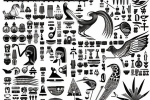 hieroglyph tattoo idea