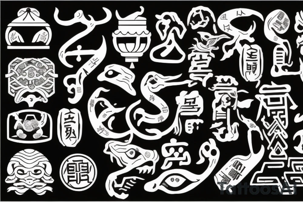 china hieroglyph tattoo idea