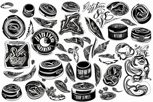 Snus pack tattoo idea