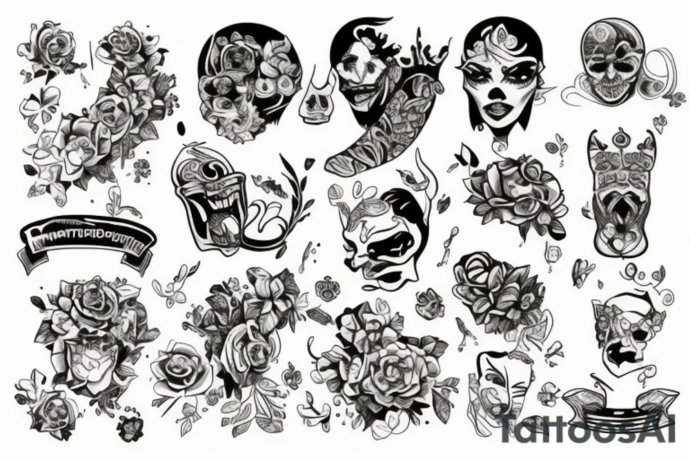 Единорог tattoo idea