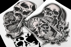 death rattle tattoo idea