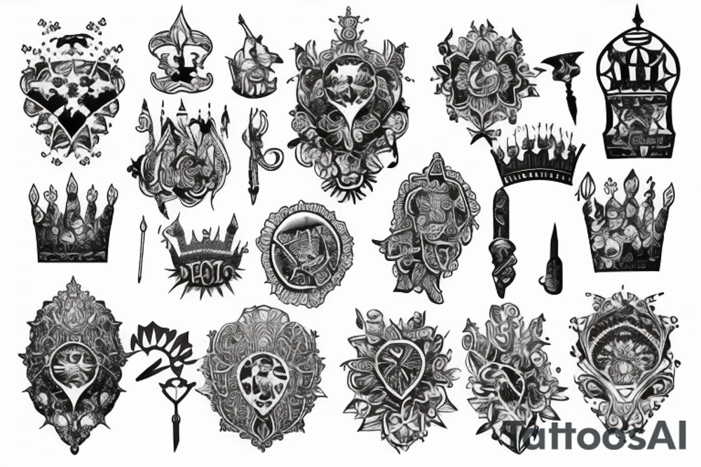 castle tattoo idea