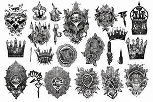 castle tattoo idea
