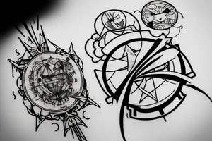 Constellation Libra tattoo idea