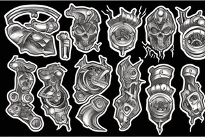 engine fire tattoo idea
