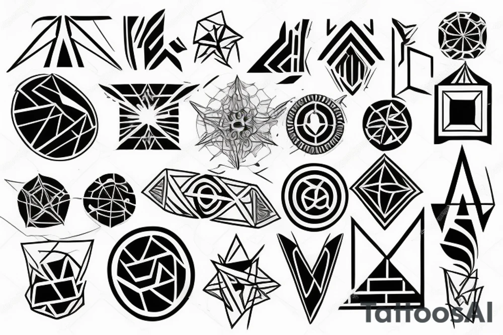 Edge of the world tattoo idea