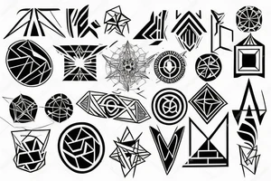 Edge of the world tattoo idea