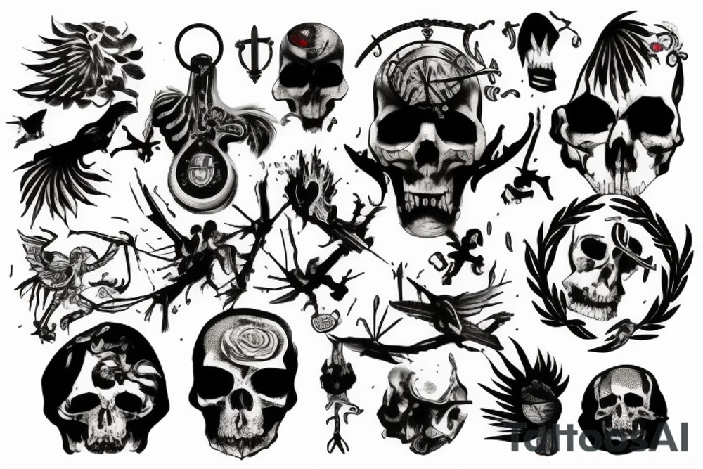 Freedom or death tattoo idea