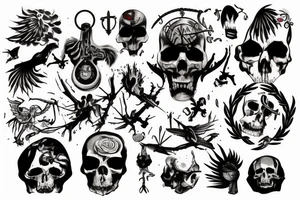 Freedom or death tattoo idea