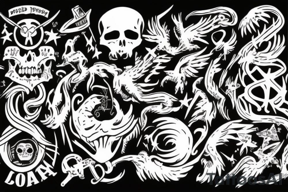 Freedom or death tattoo idea