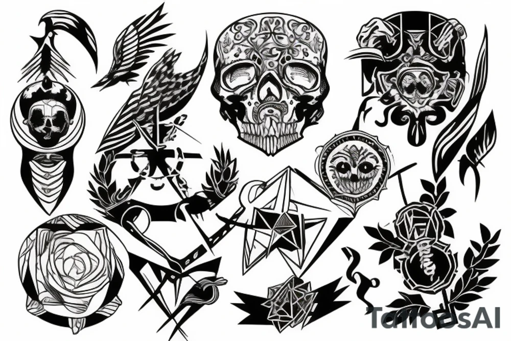 Freedom or death tattoo idea