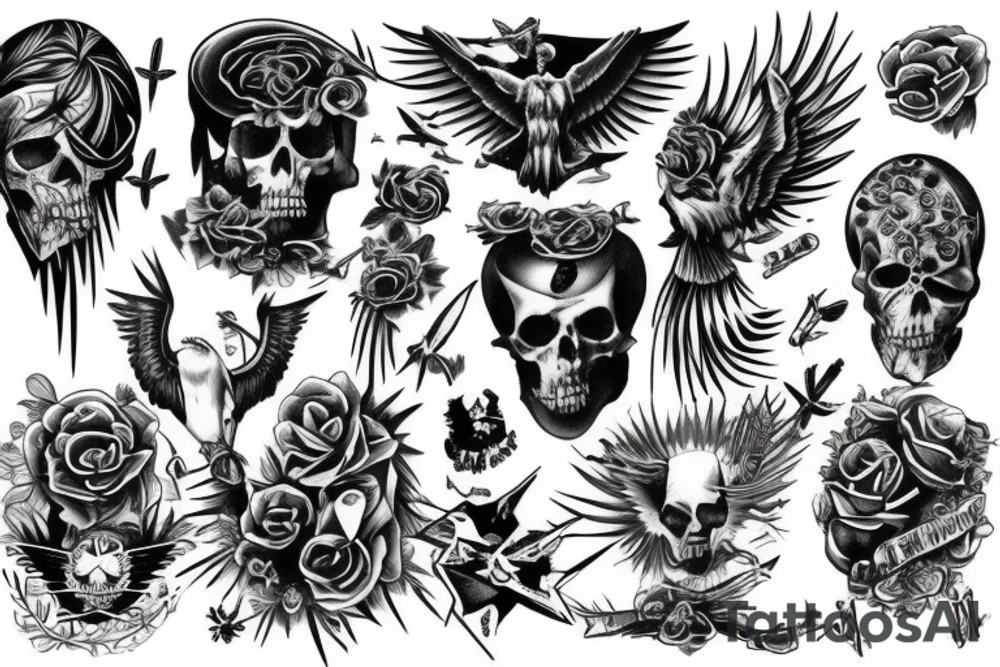 Freedom or death tattoo idea