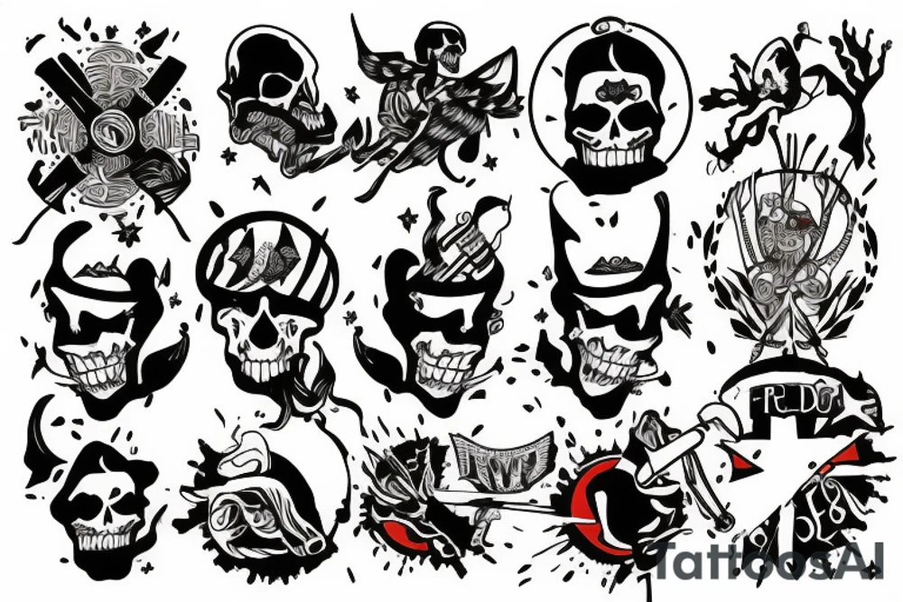 Freedom or death tattoo idea
