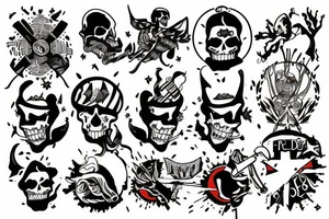 Freedom or death tattoo idea