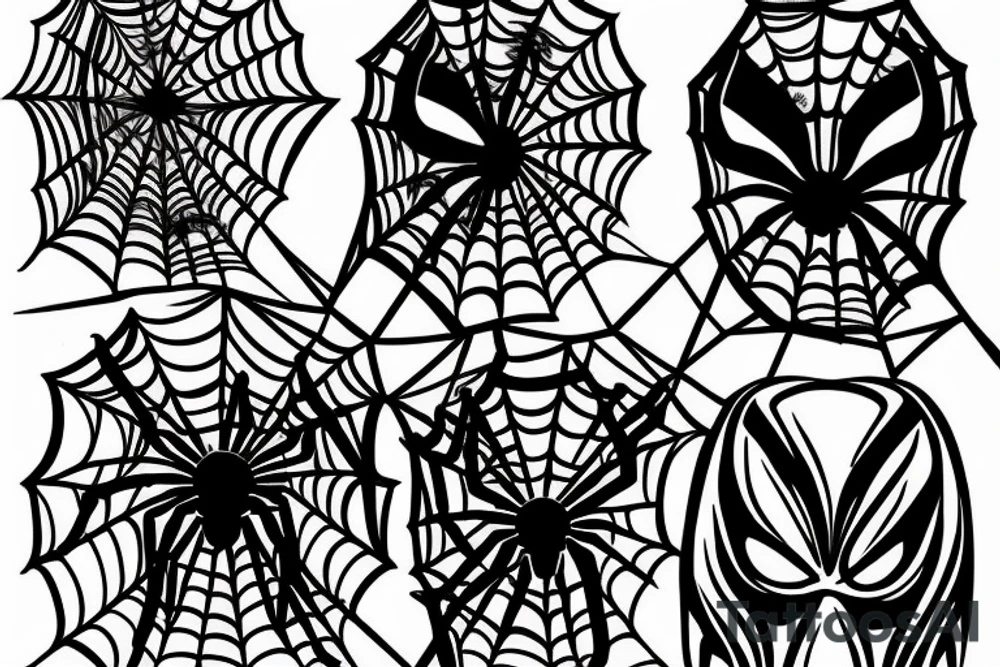 spider tattoo idea