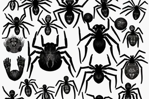 spider tattoo idea