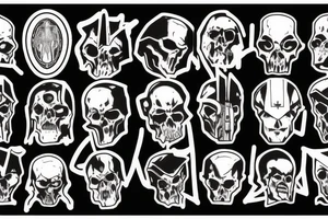 Jesus as Doom Guy tattoo idea