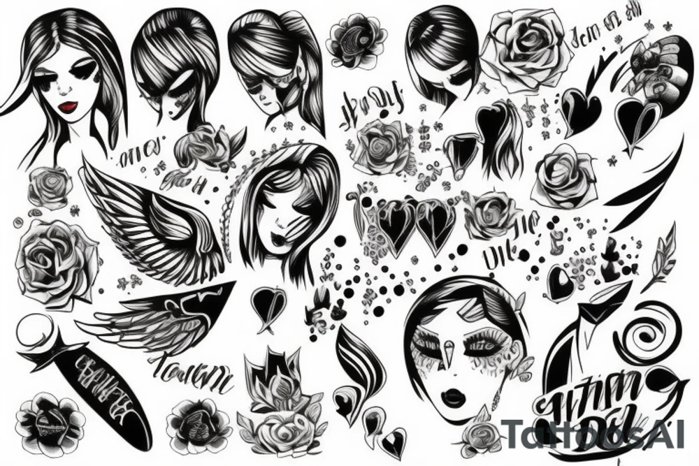 Teen girl do it tattoo idea