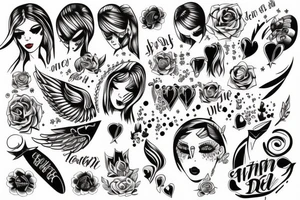 Teen girl do it tattoo idea