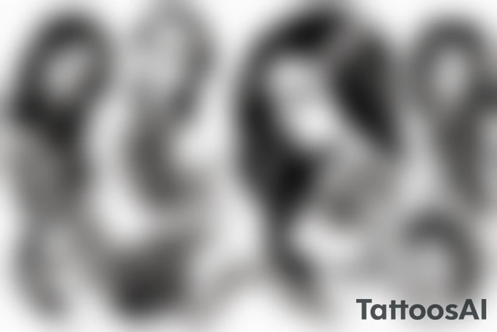 Sexy girl in pab tattoo idea